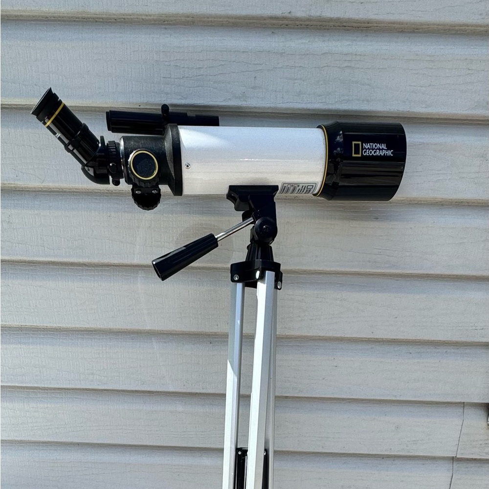 Adjustable Silver Tripod